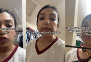 A TikTokker Talked About The Difference Between Velvet And Plastic Hangers