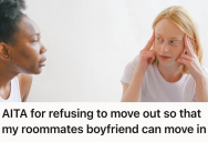 Her Roommate Wanted To Take The Next Step And Live Alone With Her Boyfriend, But She Refused To Be Forced To Move Out
