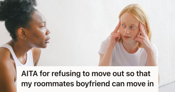 two women arguing about their living arrangements