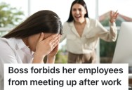 She Went Out For Drinks With Her Coworkers, And Her Boss Gave Her A Hard Time About It