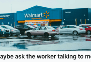 Confused Customer Was Too Focused On The Wrong Person To Help, So He Completely Overlooked The Employee Right In Front Of Him