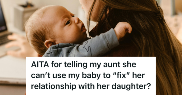 woman holding a new baby