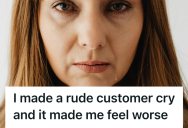 Impatient Customer Lashed Out About A Late Pickup Order, But When The Cashier Made The Customer Cry, They Instantly Regretted Speaking Up