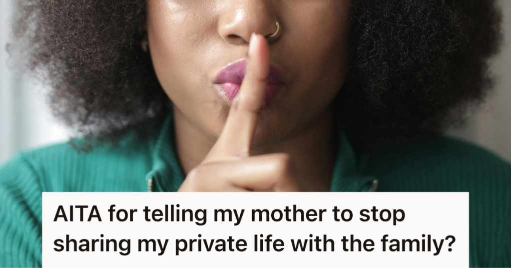 woman telling a secret