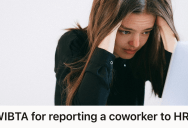 Her Male Coworker Crossed The Line With Inappropriate Advances, So One Woman Faced The Choice To Report Him To HR Or Suffer In Silence