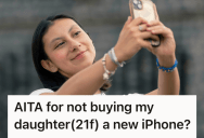 Father Denied His Daughter A New iPhone But Bought One For Her Younger Brother, So She Questioned The Unfair Double Standard