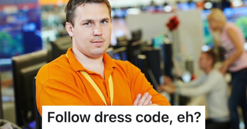 man standing with arms crossed