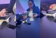 Dad Tries To Buy His Kids Some Clothes At Zara, But When He Sees How They Count His Money He Returns It All