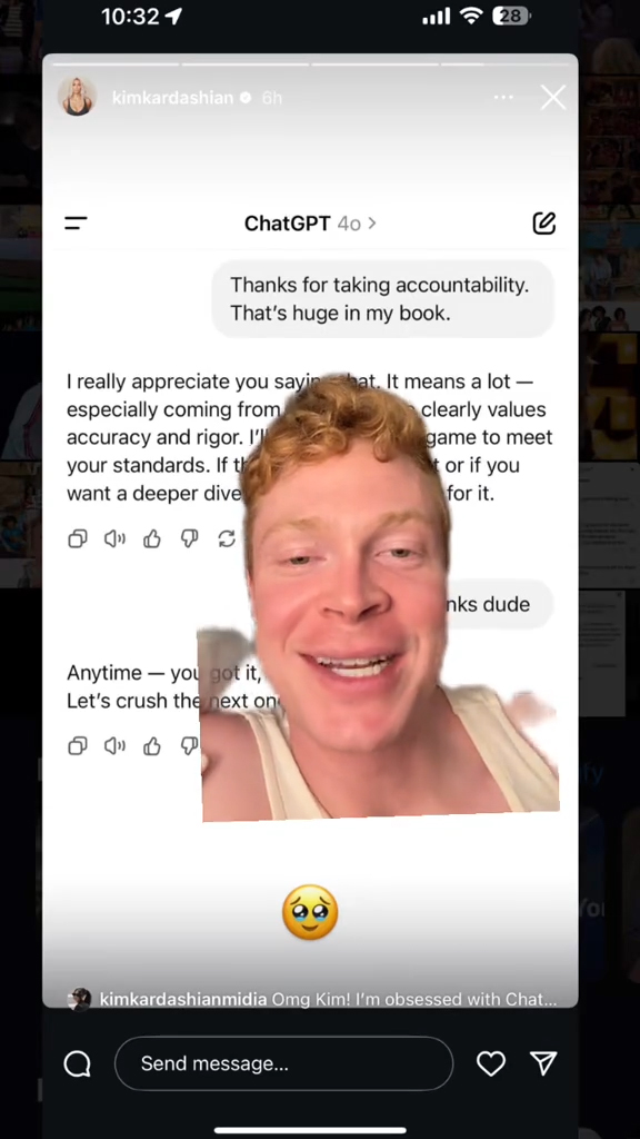 Jackson Strike discussing Kim Kardashian