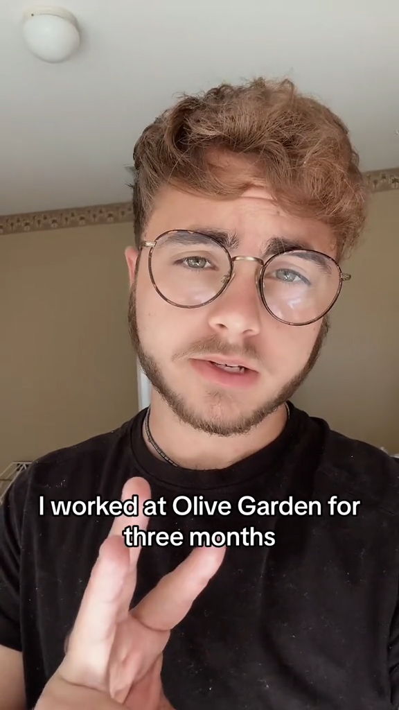 Peter Petrella talking about Olive Garden