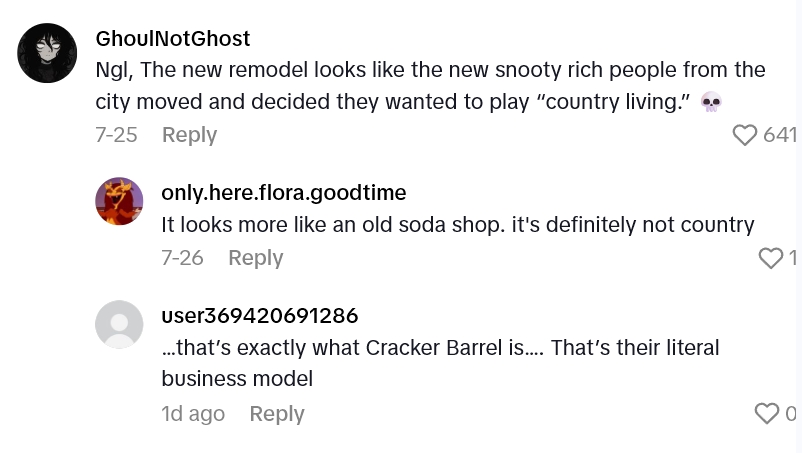 2025 08 13 15 21 05 Cracker Barrel Has A New Aesthetic, And Not Everyone Is Psyched About It