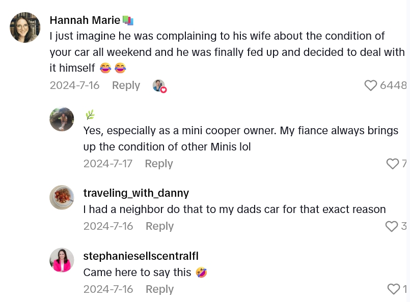 2025 08 15 22 29 36 He Was Working From Home When He Looked Out To See A Stranger Washing His Car. What Should He Do Now?