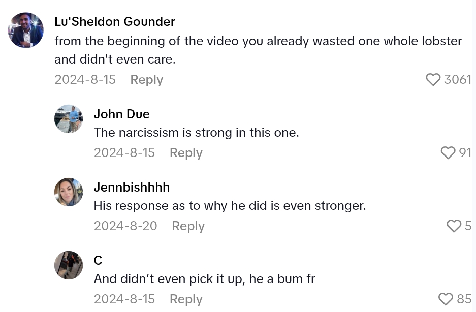 2025 08 16 23 13 51 Influencer Tries To Call Out Casino Buffet About Their Lobster Policy, But It Backfires Spectacularly When Its Revealed Hes Lying