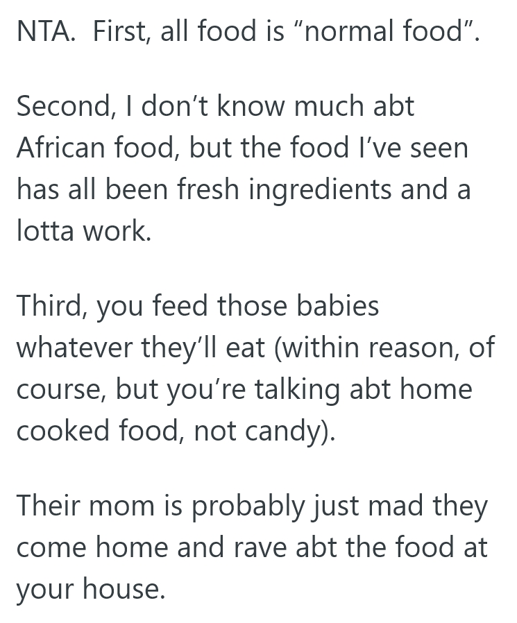 2025 08 17 16 28 34 Couple Is Trying To Serve Kids Traditional West African Foods, But His Ex Says Cut That Out. So They Promptly Ignore Her.