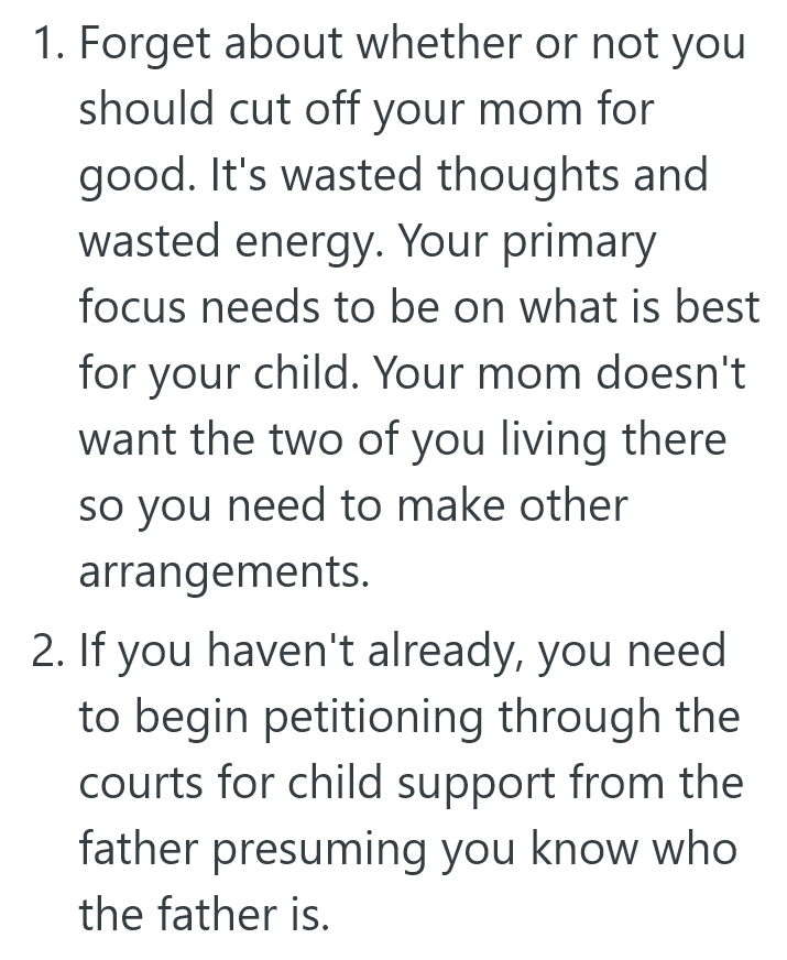 2025 08 17 16 40 30 Shes Very Young Living With An Unplanned Kid And Pinging Between Parents, But One Of Them Straight Up Told Her To Get Out