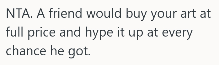 2025 08 19 16 11 36 Artist Was Doing Commissions, But A Friend Asked If They Could Lower Their Prices And Not Be So Greedy