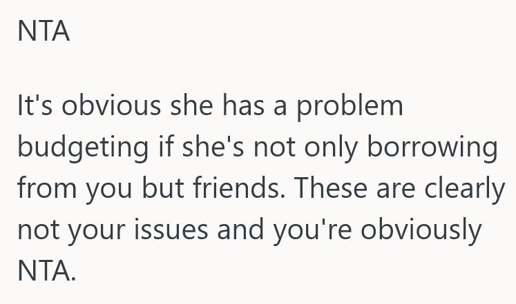 2025 08 25 20 28 43 Her Sister Doesnt Keep Her Money In A Bank, So When She Pays Bills She Often Has to Borrow Cash People Dont Want To Give