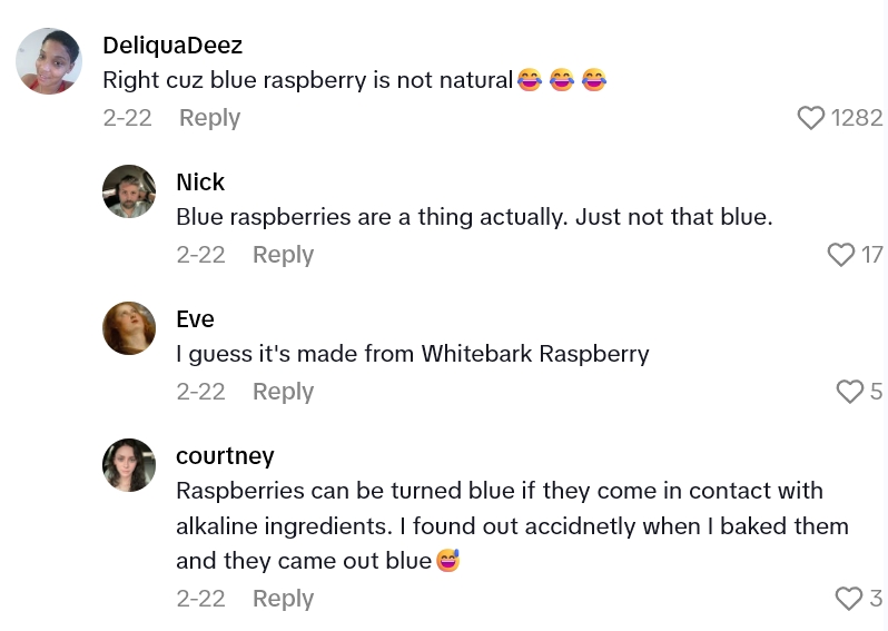 2025 08 28 20 18 56 She Was Enjoying Her Favorite Snack, But Then She Discovered It Contained Natural Blue Raspberry Flavor