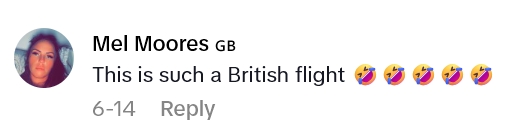 2025 08 28 21 24 40 Before The Flight Took Off, The Crew Led All The Passengers In A Stretching Exercise, And We Cant Decide If Thats Cool Or Not