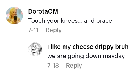 2025 08 28 21 24 53 Before The Flight Took Off, The Crew Led All The Passengers In A Stretching Exercise, And We Cant Decide If Thats Cool Or Not