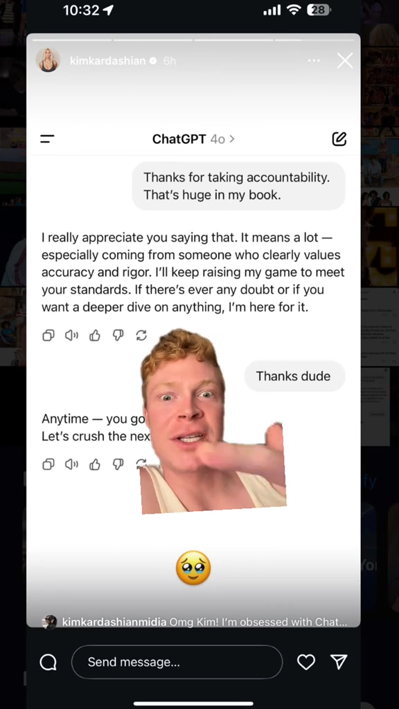 Jackson Strike discussing Kim Kardashian