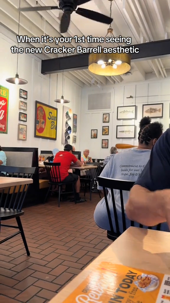 Kristi Stokes at Cracker Barrel