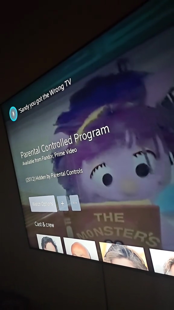 A hacked TV on an XFinity Account