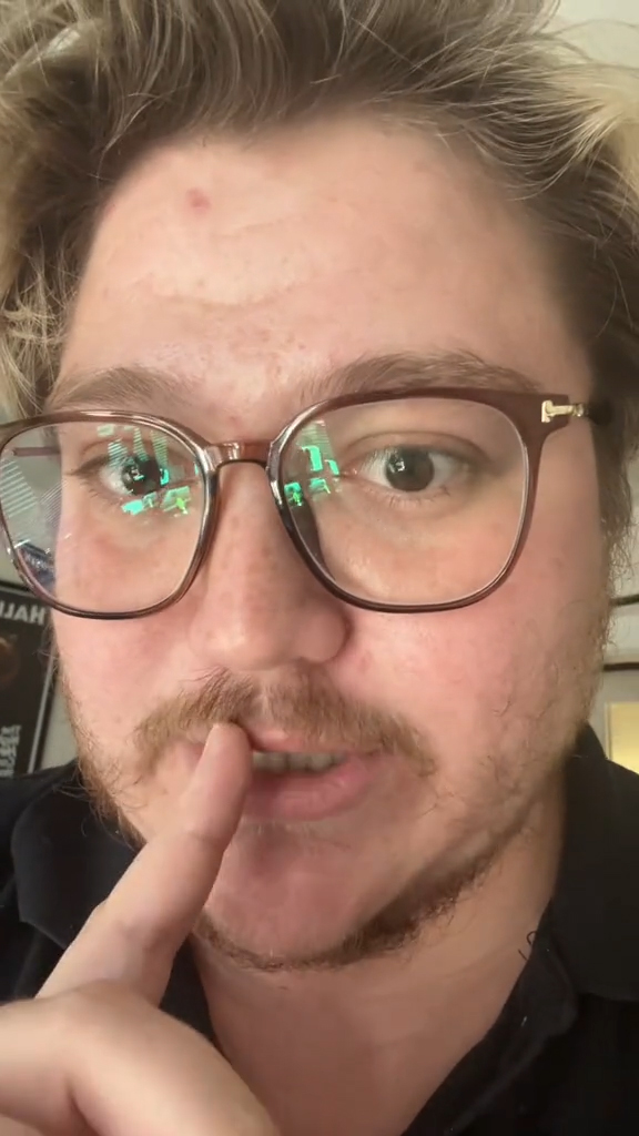 Wyatt watching a man wash his car