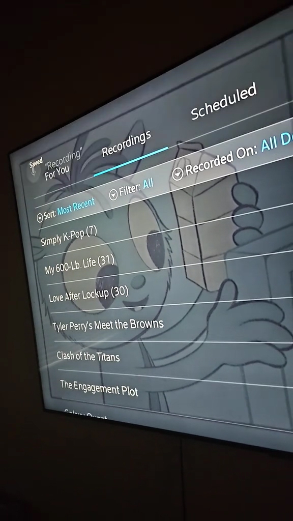 A hacked TV on an XFinity Account