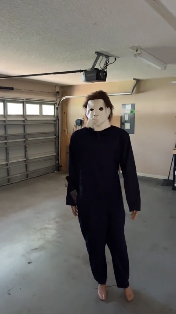 A home inspector getting a surprise