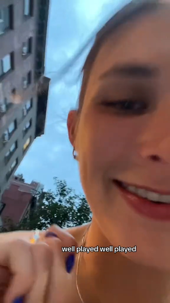 "Soup girl" telling the story of her night out