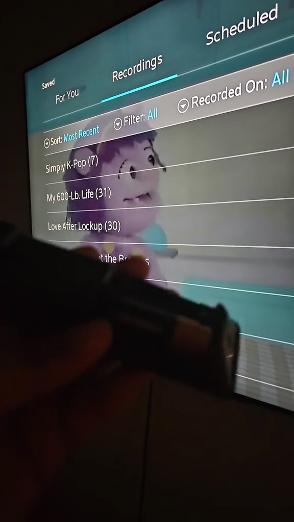 A hacked TV on an XFinity Account