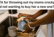 Kid Washes The Family’s Dishes To Stop The Kitchen From Stinking, But One Thing Was Just Too Gross To Contend With