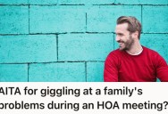 A Woman’s Complaint At An HOA Meeting Just Kept Getting More Absurd, So A Homeowner Couldn’t Help But Giggle At Their Problems