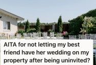 He Was Excited For His Best Friend To Get Married, And Even Let Them Hold The Wedding On His Property. But When Her Fiancé Learned Of Their History, Everything Took A Turn.
