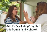 Biological Mom Said Not To Post Pictures Of Her Kids Online, So This Stepmom Posted A Picture Of Her Own Kids Without Her Stepkids. Now Their Mom Is Angry About That Too.