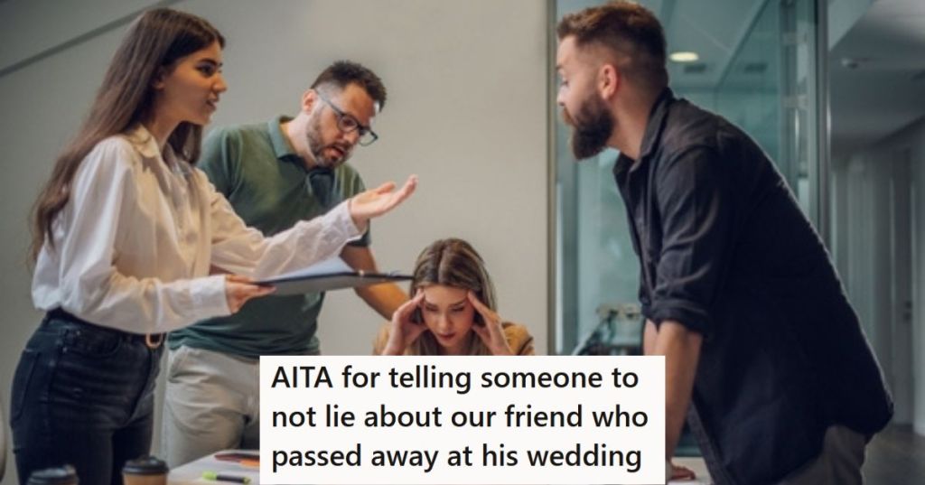 Group of people arguing