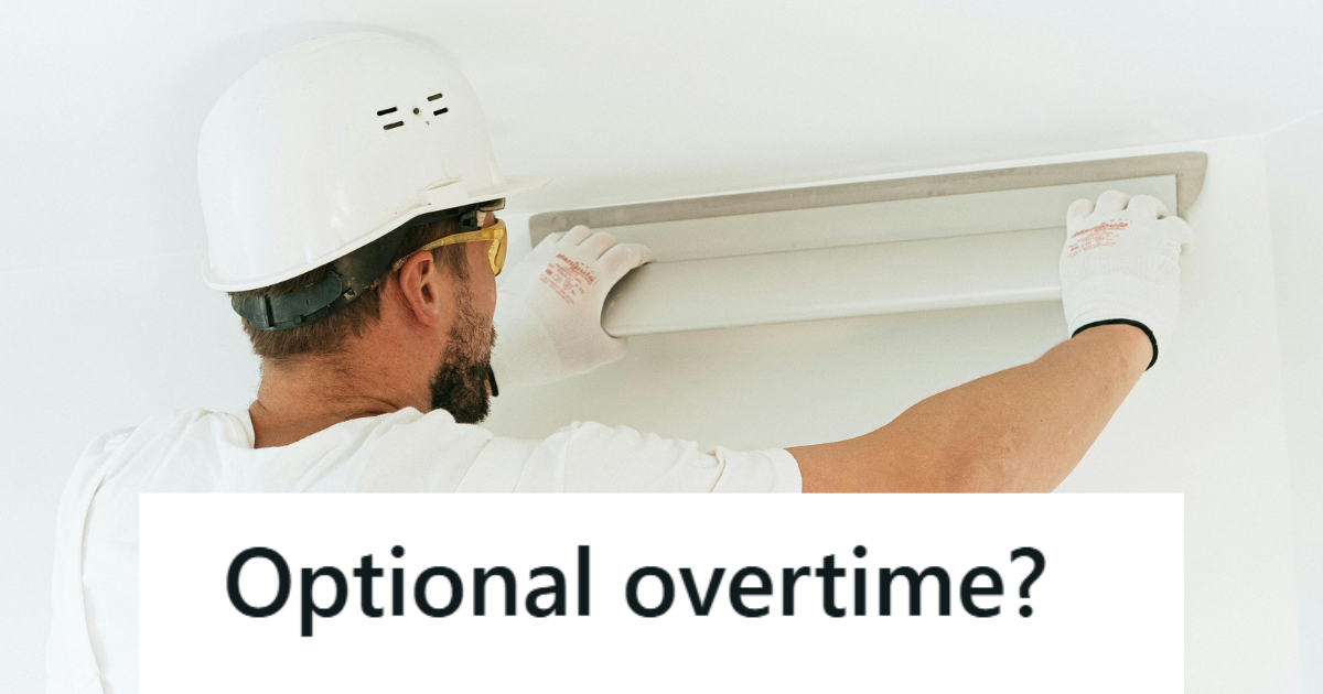 man installing light