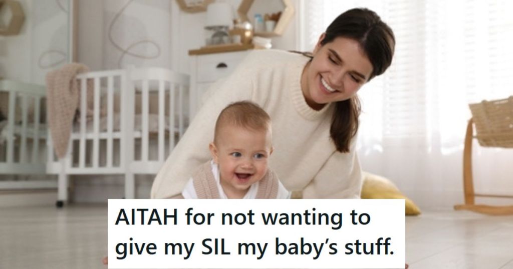 Mom and baby playing