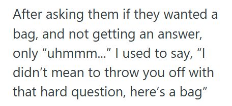 Bag Girl 3 Rude Customer Mocked A Cashier For Forgetting Her Bag, But The Manager Shut Her Down On The Spot