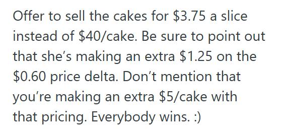 Bakery 1 Cafe Owner Told Supplier To Stop Bringing Cakes Because They Were “Too Expensive,” But Her New Plan Made Even Less Profit