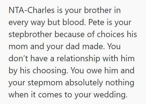 Best Man 3 He Chose His Best Friend As His Best Man Instead Of His Stepbrother, And Now His Family Is Threatening To Boycott His Wedding