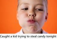 Kid Tried To Steal Candy At A Self-Checkout, But When The Worker Caught Him, His Mom Made Sure He Learned A Lesson