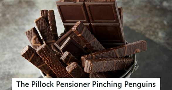 Bucket of chocolate bars ready to be eaten