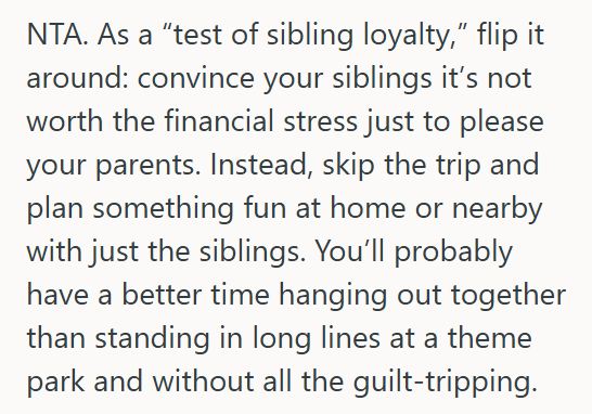 Christmas Trip 2 Parents Promised Their Kids A Fully Paid Christmas Trip To Universal Studios, But Then They Tried To Make Their Siblings Cover Each Other’s Flights