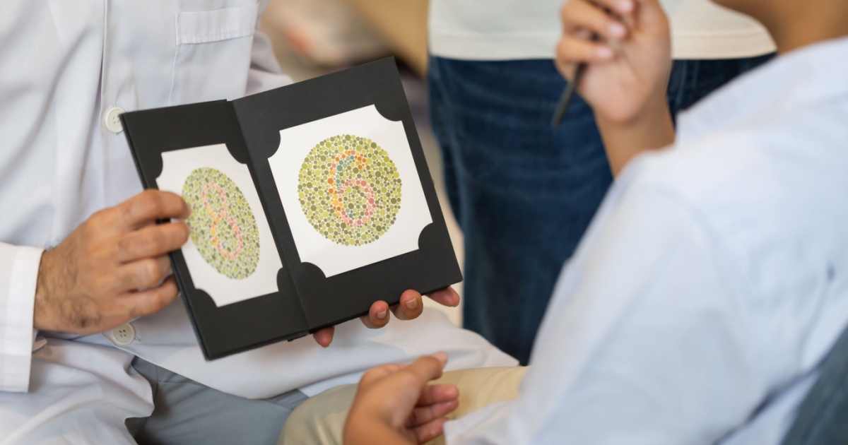Color blindness test