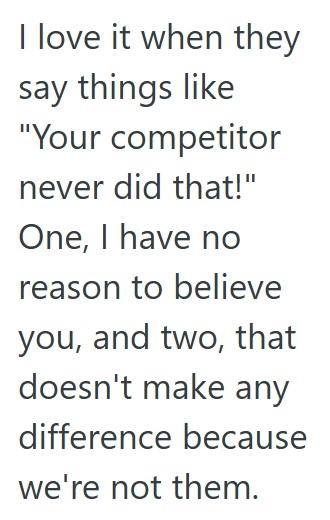 Comment 2 8 A Customer Came In To Return An Item That His Kids Broke, Trying To Claim It Was Defective Because Of The Coloring, But This Retail Worker Shut Him Down