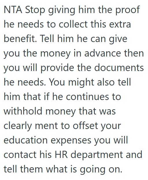 Student Submitted Her College Schedule To Her Father S Work For A 1500