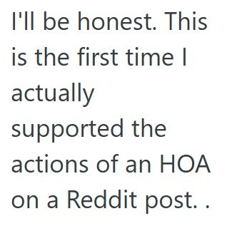 Comment 3 73 He Tried Multiple Times To Tell His Neighbor That Their Landscaping Project Was Violating City Law And HOA Guidelines, But He Was Told To Mind His Own Business