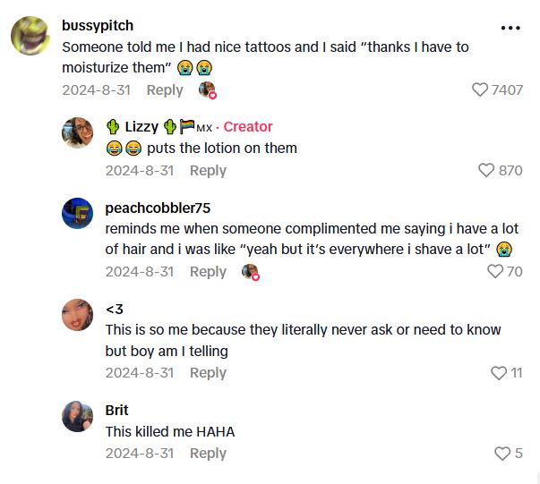 Comment 3 76 A Simple Interaction At The Park Made This TikToker Realize How Awkward She Is And That She Overshares With Strangers